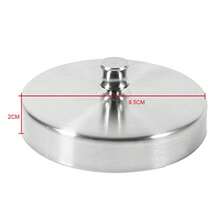 Molde de Acero Inoxidable para Prensas de Hamburguesas Redondas Hace 4 1/2" Empanadas 1 " - como se muestra en la imagen - Ver 4