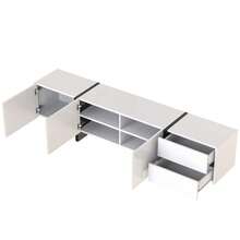 Television Stands & Entertainment Centers - White - View 9