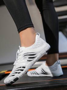 情侣户外涉水鞋，夏季防滑徒步鞋，速干游泳鞋，透气软底徒步鞋 - 白色 - 查看 3