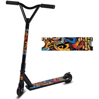 Pro Stunt Scooter, 360 Degree Spin Handlebar Trick Scooter Street Stunt Scooter Freestyle Stunt Scooters With ABEC-9 Bearings For Boys Girls