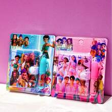 4pcs Mini Notebooks, Witch Hunter Themed, Student Diary, Memo Pad, Portable Notepad, Stationery Gift