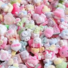 10/20个 1.5 * 0.9厘米 随机混合 DIY 手机壳发夹耳环 手工小装饰材料贴片