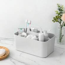 Portable Handheld Storage Box, Makeup Organizer Box, Can Store Eyeshadow, Makeup Brushes, Etc., Can Be Placed On Bathroom Countertop, Multi-Functional Storage Rack, Essential For Back To School. Stackable Storage Boxes, Suitable For Bathroom, Office, Crafts Or Study Supplies Storage - Multicolor - View 13
