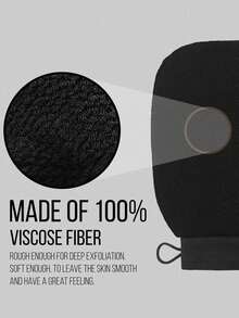 半双装身体去角质手套，双面身体清洁毛巾，适用于SPA、按摩和身体去角质，是去除死皮的理想选择，包含多色深层清洁浴巾 - 彩色 - 查看 5