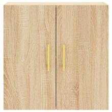 vidaXL Armadio murale chêne sonoma 60x31x60 cm in legno metalmeccanico - Castano - Visualizzare 5