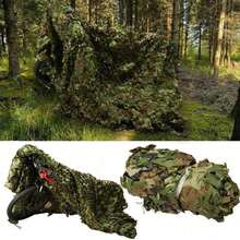 Camo Net Hunting Shooting Camouflage Hide Army Camping Netting Sunshade - Green - View 7