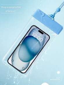 Seka Paul IPX8 Waterproof Phone Pouch-Suitable For Diving,Swimming,Beach,Compatible With All Phones Up To 9.45 Inches,Waterproof And Shockproof,Beach Essential - Multicolor - View 5