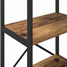 vidaXL Étagère Bois Ancien 56 x 34 x 96 cm Bois d'ingénierie - Tabac - Voir 8