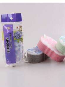 OKS 1PC BAT SPONGE Assorted-Color Bath Puff (Color May Vary) - Multicolor - View 5