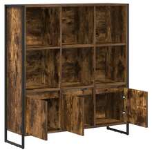 vidaXL Bibliothèque 2 pcs Chêne Fumé 99,5 x 30 x 108,5 cm - Tabac - Voir 5