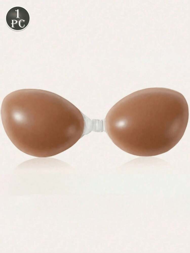 硅胶隐形文胸。超薄无缝女士文胸，无肩带隐形文胸。适合搭配连衣裙，大罩杯无肩带压缩款式。全新加大码上市。大码女士的福音！ - 彩色 - 查看 21