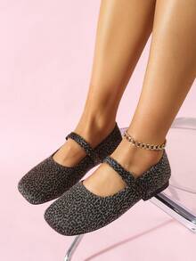 Hot-Selling High-Quality Women's Shoes, Women's Flats, Premium Mohair Material, Women's Wedge Shoes - Coffee Brown - View 2