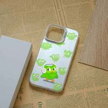 おしゃれなスマホケース  11/12/13/14/15/15pro/15 Plus/15 Promax/7plus/8plus/11pro/12pro/13pro/14pro/11promax/12promax/13promax/14promax/14plus/5 - 半透明シルバー - チェックする 2