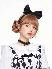 1pc Red 3D Bow Headband, Suitable For Daily, Makeup, Holiday Party Wear,Hairband,Hair Hoop Headbands Hair Accessories Head Accessories - Red - View 4