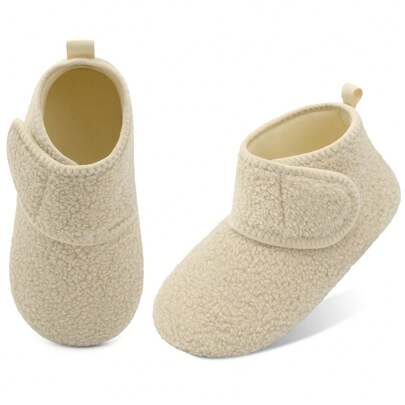 بوت كاحل قصيرة كاجوال أساسية بلون محايد وطراز قديم للنساء، بوت مريحة سهلة الارتداء، بوت عصرية منخفضة القمة للمنزل والعطلات في فصلي الخريف والشتاء