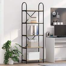vidaXL Étagère Chêne Sonoma 60 x 30 x 183 cm Legno di ingegneria - Castano - Visualizzare 1