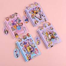 1/2/3/4pcs KPOP Girl Group Spiral Notebook, Portable Memo Pad, Diary, DIY Sticker Notebook, Student Exercise Book, Student Gift, Prize - Multicolor - View 10