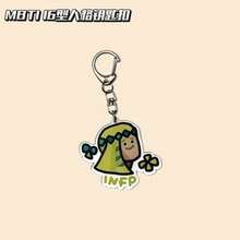 MBTI 16 Personality Type Keychain, Cute Cartoon Pendant, Creative Gift For Students, Toys, Gifts, Birthday, Christmas - Multicolor - View 8
