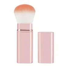 1支方形可伸缩化妆刷，适用于粉底液、膏状和修容粉等化妆品，歌舞伎式面部化妆刷，铝制手柄 - 彩色 - 查看 15