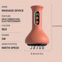 Lymphatic Drainage Massager & Anti-Fatigue Smart Tool For Reducing Stretch Marks And Cellulite - Device For Sciatica Relief, Offering Deep Tissue Precision Comfort, Back Massager, Lymphatic Massager, Deep Tissue Massage, Stretch Mark Treatment, Anti-Fatigue Massager, Smart Massage Tool, Precision Comfort Design, Deep Tissue Technology, Portable Massage Tool, Cellulite Treatment, Pregnancy Stretch Mark Care - Multicolor - View 10