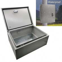 Electric Enclosure Distribution Box Electric Control IP65 Waterproof Dustproof - Grey - View 6