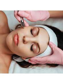 100只装 4mil 樱花粉色一次性无乳胶手套，适用于清洁、美甲、纹身、美发沙龙、园艺、美容院、纹身师、美容师、染发、造型、环氧树脂作业、家庭、办公室及专业用途，无粉 - 粉色 - 查看 4