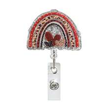 1个情人节护士证件夹，可爱工作证件套，带可伸缩夹子，适用于护理学生、注册护士、执业护士、注册助理护士、医疗工作者、教师、医生等，可作为身份识别姓名证件夹使用。 - 彩色 - 查看 11