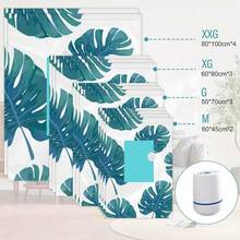 CYPNBolsas de Almacenamiento de Vacío 12 Pcs Bolsas al Vacio Ropa para Viaje Reutilizables Bolsas de Compresión con Bomba Vacio Eléctrica Ahorro Espacio para Guardar Cobijas EdredonesFashion - 225246118 - Ver 3