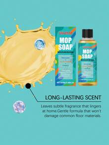 jakehoe Fragrant Mop Soap Cleaning Liquid, Multi-Surface Floor Cleaner, Degreasing, Refreshing, Long-Lasting Fragrance - Multicolor - View 4