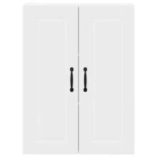 vidaXL Armoire de cuisine Blanc 60 x 31 x 80 cm Bois d'ingénierie - Blanc - Voir 6