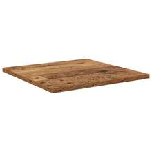 vidaXL Étagère à livres 4 pcs Marron 40 x 40 x 1,5 cm - Tabac - Voir 5