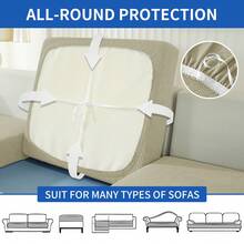 YSTYLE Sarung Jok Sofa Peregangan, Sarung Bantal Sofa, Sarung Jok Sofa, Sarung Bantal Sofa Universal, Sarung Bantal Kursi Sofa - Khaki - View 8