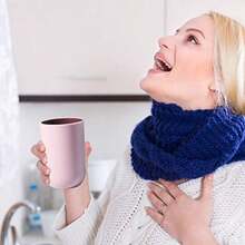 2pcs Plastic Toothbrush Tumbler | Simple Design, Reusable Travel Camping Toothbrush Cups For Bathroom Rinsing - White - View 5