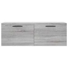 Armoire murale vidaXL sonoma gris 100x36,5x35 cm en bois ingénierie - Gris - Voir 5
