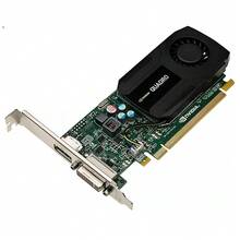 Nvidia Quadro K420 2GB DDR3 工作站显卡，配备 DisplayPort 和 DVI-I 接口，全高单槽设计，适用于基础 CAD、医疗和双显示器应用（OEM 包装） - Quadro K420 2GB - 查看 2