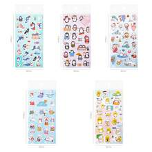100pcs Cartoon Cute & Wonderful Doodle Series Stickers, Suitable For Scrapbooking, Diaries, Laptops, Water Bottles, Cars, Etc. Faith-Based Design With Positive Messages, Great Gift - Multicolor - View 11