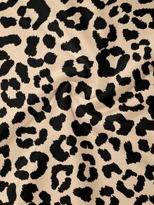 男士夏季度假休闲豹纹 Polo 衫和短裤套装 - 彩色 - 查看 3