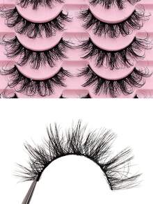 10对DD俄罗斯卷度假日假睫毛，高卷度，浓密丰盈，全睫毛嫁接 - 尖尾漫畫款 - 查看 5