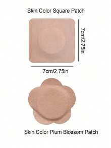 50/100片蓖麻油贴片，方便舒适，易于携带，吸水性强，适合所有人群，自粘式腹部贴片，可用于日常、居家、旅行，不含蓖麻油，1片装