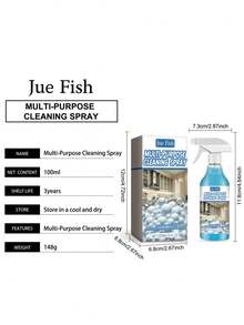 Kitchen Foaming Cleaner - Degreases And Deodorizes Various Surfaces, Suitable For Stove, Cookware And More - Multicolor - View 7
