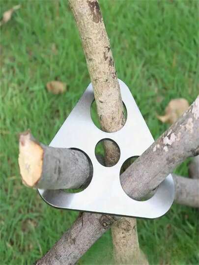 1pc Stainless Steel Adjustable Camping Pot Hanger, Foldable And Lightweight, Suitable For Outdoor Camping And Picnics