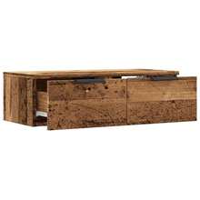 vidaXL Armadio murale vieux bois 68x30x20 cm in legno metalmeccanico - Castano - Visualizzare 5