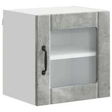 vidaXL Armário de cozinha 2 pcs cinza beton 40 x 31 x 40 cm - Cinza - Ver 5