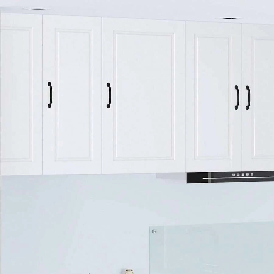 vidaXL Armario de cocina blanco 50 x 31 x 80 cm madera de ingeniería - Blanco - Ver 1