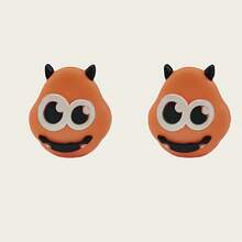 2pcs New Cool Cartoon-Design One-Eyed & Two-Eyed Monster Valve Stem Caps– Soft Cushion & Airtight Seal, Aluminum Alloy Material – Durable & Sturdy, Adorable & Cool Decorative Accessories – Universal Fit For Cars, Motorcycles, Bikes | Perfect Gift - Multicolor - View 9