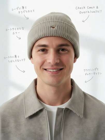 男士时尚羊绒针织帽，纯色，休闲日常穿着，复古街头风，护耳，防紫外线，冬季保暖，针织帽，无檐帽，适合户外骑行、滑雪、露营、通勤等。是情侣、同学、朋友生日和聚会的理想节日礼物。