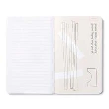 Compendium Softcover Journal - To Exist Is To Change… To Go On Creating Onese- Endlessly. – A Write Now Journal With 128 Lined Pages, 5″W X 8″H - CreatingMulticolor - View 7
