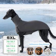 1pc Pet Hoodie, New Pet Clothes, Solid Color Patchwork Pet Dog Clothes, Warm High Collar Dog Apparel - Multicolor - View 21