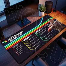 XXXL 1200x600mm Oversized Mouse Pad Gamer ARC  Computer Table Natural Rubber Mat Popular FPS Game Large Gaming Desk Mat - AAA-7 - 查看 2