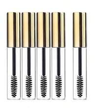 - Empty Mascara Tube And Wand Castor Oil Dispensers Eyelash Brush Spoolies Refillable Cosmetic Containers Bottles Gold 10ml 5 Pack - Vàng - Xem 2